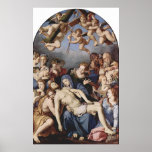 Bronzinos Absetzung von Christus durch Angelo Bron Posterdrucke