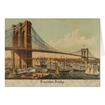 Brooklyn-Brücke Karten