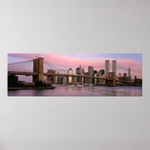 Brooklyn-Brücke, Morgen, 2000 Posterdruck