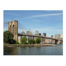 Brooklyn-Brücke, NYC Postkarten
