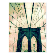 Brooklyn-Brücke Postkarte