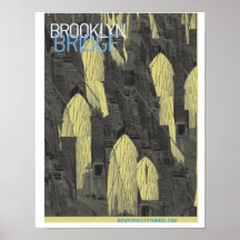 Brooklyn-Brücken-Kunst-Druck Posterdruck