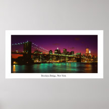 Brooklyn-Brücken-Plakat