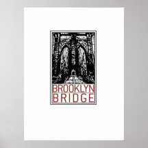 Brooklyn-Brücken-Plakat