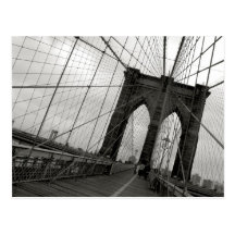 Brooklyn-Brücken-Postkarte