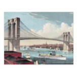 Brooklyn-Brücken-Postkarte