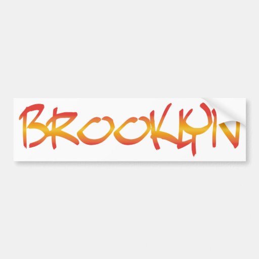 Brooklyn-Graffiti-Autoaufkleber