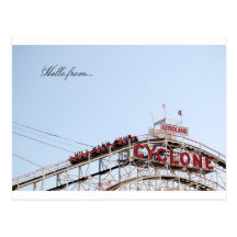 Brooklyn-Wirbelsturm-Postkarte