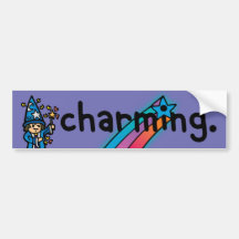 Broomstick Flair. Auto Sticker