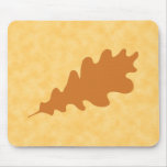 Brown-Eichen-Blatt-Entwurf Mousepads