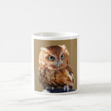 Brown-Eule Kaffee Tassen