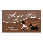 Brown-Haustier-sitzende Hundegehende Wanderer-Visi