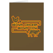 Brown-Huhn-Brown-Kuh Karte