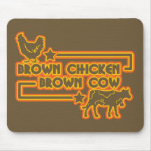 Brown-Huhn-Brown-Kuh Mousepads