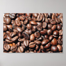 BROWN-KAFFEEBOHNE-FOTOGRAFIE-HINTERGRUND-NAHRUNGSM PLAKAT