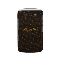 Brown- und Kastanienbraun-BlumenBlackBerry-Fall Blackberry Bold Cover
