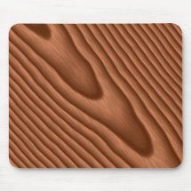BrownWoodgrain gemasert Mauspads