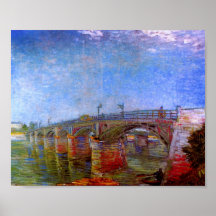 Brücke Van Gogh die Seine bei Asnières Posterdrucke