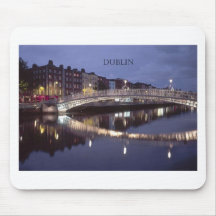 Brückennacht Irlands Dublin (St.K) Mousepad