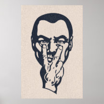 Bruder-Aufpassen Posterdruck