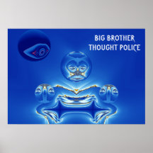 Bruder-Gedanken-Polizei Posterdrucke