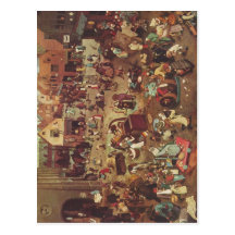 Bruegel D.?. , Pieter Serie so genannten der bilde Postkarten