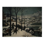 Bruegels Jäger im Schnee Postkarten