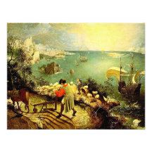 Bruegels Landschaft mit dem Fall von Ikarus - 1558 Individuelle Ankündigungen