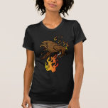 Brüllender Löwe t-shirts