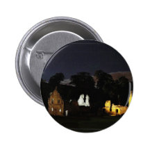 Brunnen-Abtei in North Yorkshire nachts Button