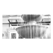 Brunnen Fotokartenvorlage
