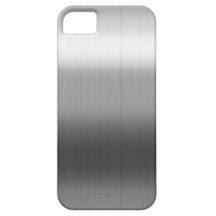 Brushed Stainless iPhone 5 Cover