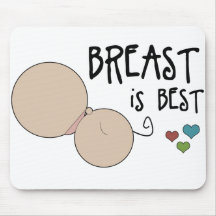 Brust ist bestes Mousepad - reden Sie A an