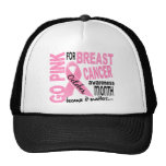 Brustkrebs-Bewusstseins-Monat Retro Cap