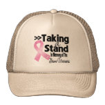 Brustkrebs, der einem Stand tapfere Krieger nimmt Baseball Cap