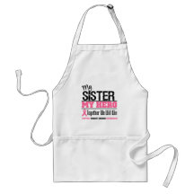 Brustkrebs-Held-Schwester Schürzen