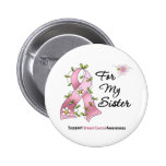Brustkrebs-Stützschwester Button