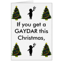 Bsg gaydar, Weihnachtsbaum, Weihnachtsbaum, chr… karten
