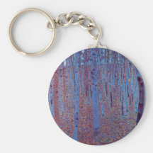 Buchen-Wald durch Gustav Klimt Schlüsselbänder