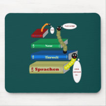 bücher4 mauspad