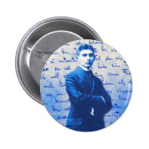 Buchstabe von Kafka Anstecknadel