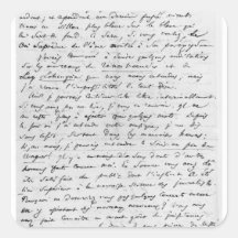 Buchstabe zu Richard Wagner am 17. Februar 1860 Aufkleber