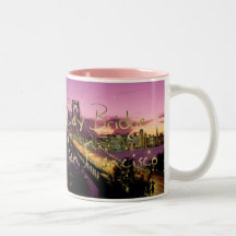 Bucht-Brücke, San Francisco, Kalifornien Kaffeetassen