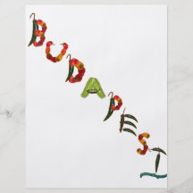 Budapest-Chili-Paprikaschoten Flyer