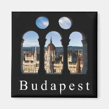 Budapest-Parlament Kühlschrankmagnet