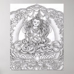 Buddha des Mitleid-Druckes Posterdrucke