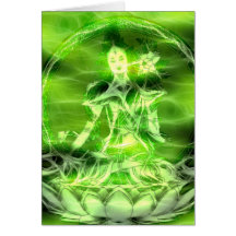Buddha-Energie 5 Tara Grußkarten