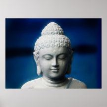 Buddha erleuchtete plakat