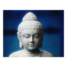 Buddha - erleuchteter ankündigungskarte