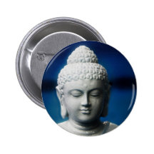 Buddha - erleuchteter anstecknadelbutton